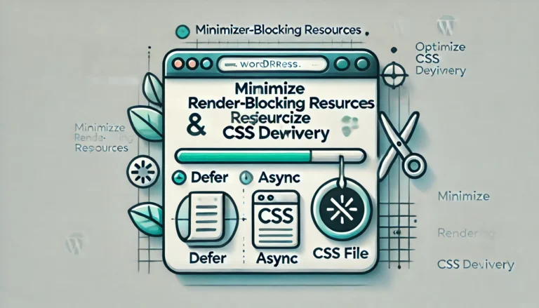 Mastering the Critical Rendering Path: Minimize Render-Blocking Resources and Optimize CSS Delivery ​